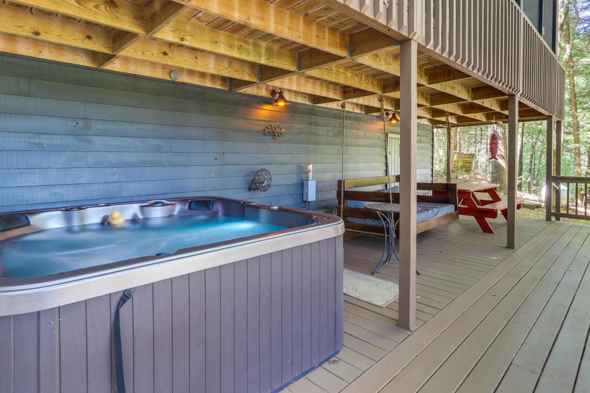 Epworth Luxe Fightingtown Creek Cabin 2 King Suites And Spa מראה חיצוני תמונה